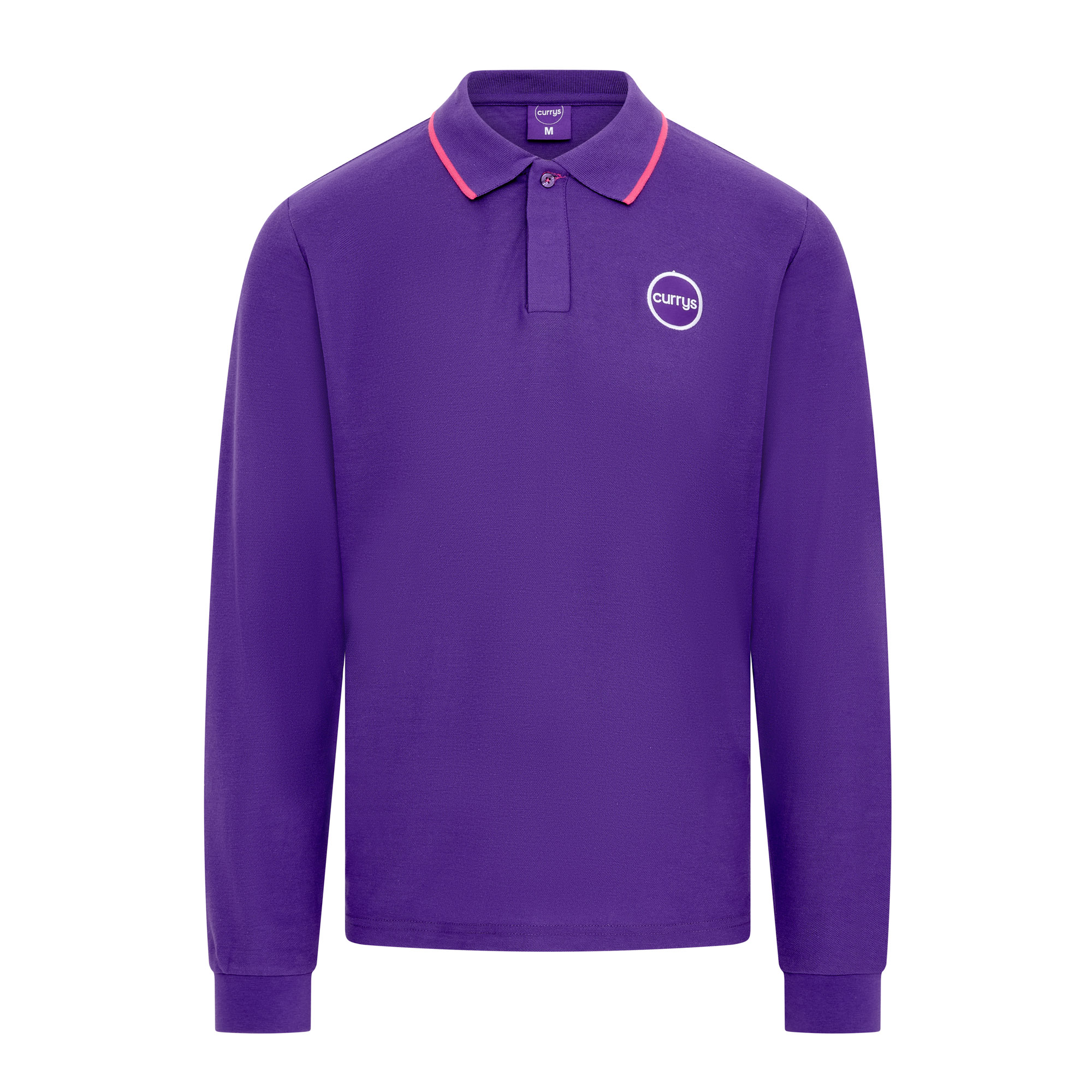 Currys Long-Sleeved Polo Shirt